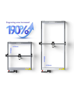 Atomstack X7 Pro/S10 Pro Lasergraviermaschine Erweiterungssatz-Kit 850*410mm Gravierbereich