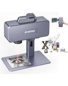ATOMSTACK M4 Faser Laser Kennzeichnung Maschine High-Pr&auml;zision Metall Typenschild Graveur Wifi Tragbare Gravur Industrie Desktop