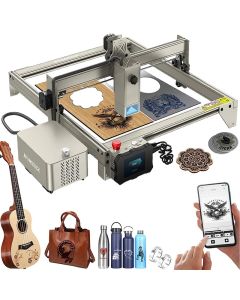 ATOMSTACK S20 Pro 130W Laser Gravur Schneiden Maschine 400x400mm Gravur Bereich Fest-fokus Ultra-dünne Laser Air Assist