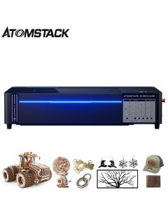 AtomStack Hurricane 55W Desktop CO2-Laserschneider
